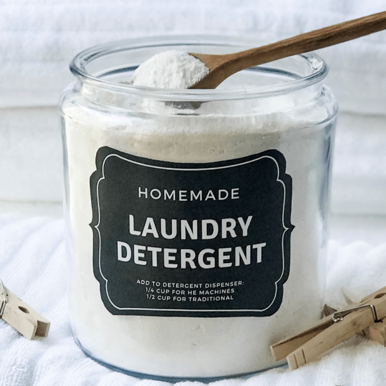 Homemade Laundry Detergent